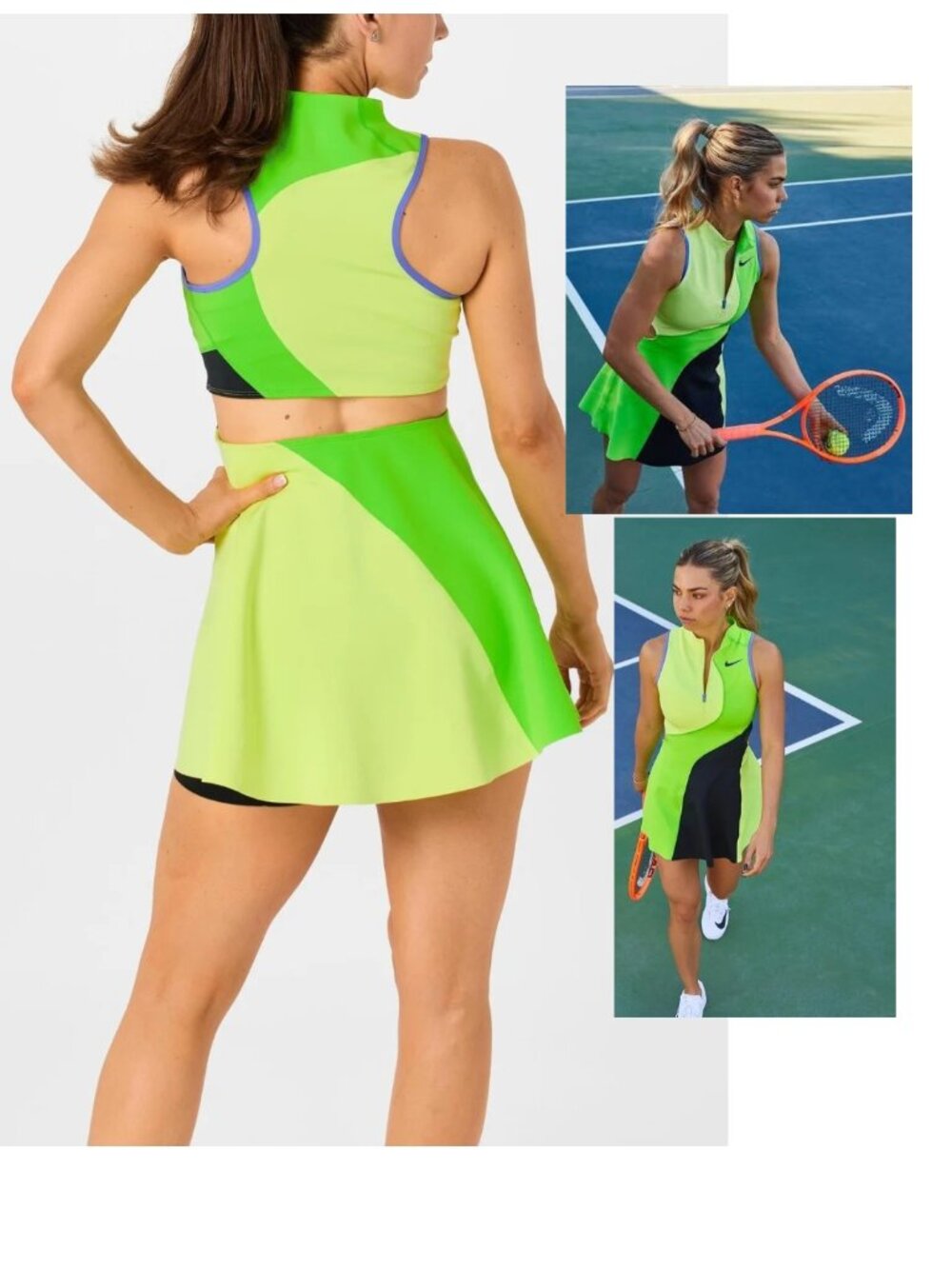 Nwt Nike Court Slam Tennis Dress S Small